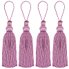 Polyester Tassel Pendant Decorations DIY-WH0542-06C-1