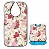Washable Polyester Canvas Adult Bibs for Eating AJEW-WH0327-018-1