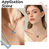SOFPLATE 100Pcs Tibetan Style Alloy Heart Glue-on Flat Pad Pendant Bails FIND-SP0001-85-5
