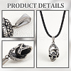Unicraftale 4Pcs PVD Vacuum Plating 304 Stainless Steel Pendants STAS-UN0060-19AS-5