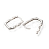 925 Sterling Silver Hoop Earrings STER-M018-08P-2