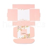 Creative Folding Wedding Candy Cardboard Box CON-I011-01E-2
