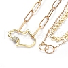 Double Layer Necklaces & Chain Necklaces Sets NJEW-JN02764-01-2