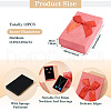Rectangle Paper Jewelry Set Storage Gift Boxes with Bowknot CON-TAC0014-12D-3