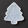 Christmas Theme DIY Snowflake Pendant Silicone Molds DIY-K054-13-1