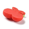 Cartoon Opaque Resin Cherry Cabochons RESI-Q218-01A-2