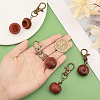Wood Apple Box Jewelry Pendant Decoration HJEW-AB00424-3