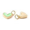 Rack Plating Brass Enamel Charms KK-D073-27G-4