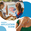   Independence Day Glass Beads Sets DIY-PH0023-63-6