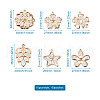 Alloy Rhinestone Pendants PALLOY-TA0002-24LG-7