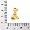 Brass Fruits Pendant Decoration HJEW-P020-01H-G-3