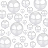 ABS Plastic Imitation Pearl Beads FIND-WH0127-18B-1
