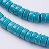 Synthetic Turquoise Beads Strands G-E456-05A-3x6mm-3