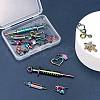 14Pcs 7 Style Alloy Pendants FIND-LS0001-26MC-6