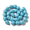 Electroplated Shell Pearl Beads Strands BSHE-G035-01A-10-2