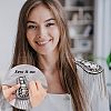 SUPERFINDINGS 2Pcs Fashionable Alloy Tassel Epaulettes DIY-FH0004-65-6