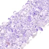 Transparent Glass Beads Strands GLAA-P060-01C-20-1
