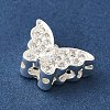 Brass Micro Pave Cubic Zirconia Beads KK-A253-10S-2