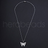 Non-Tarnish 201 Stainless Steel Pendants Necklaces NJEW-S105-JN709-45-1-2