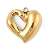 304 Stainless Steel Pendants STAS-P380-42G-1