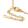304 Stainless Steel Pendant Necklaces NJEW-P283-04G-3