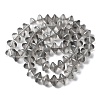 Electroplate Glass Beads Strands EGLA-G038-01A-PL02-2