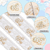 Flower Pattern Lace Embroidery Organza Trimming OCOR-FG0001-30-4