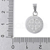 304 Stainless Steel Pendants STAS-S162-25P-3