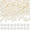  ABS Plastic Imitation Pearl European Beads SACR-NB0001-18B-1