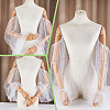 Polyester Detachable Mesh Puff Sleeves AJEW-WH0270-358-3