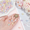 SOFPLATE 300Pcs Transparent Acrylic Beads TACR-SP0001-02-3