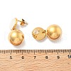304 Stainless Steel Stud Earrings EJEW-D319-14G-5