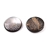 Natural Black Lip Shell Carved Cabochons SSHEL-T017-04D-2