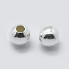 925 Sterling Silver Spacer Beads STER-K171-44S-4mm-2