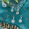 SUNNYCLUE 24Pcs 304 Stainless Steel Huggie Hoop Earrings EJEW-SC0001-57-4