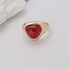 Heart Alloy Finger Rings for Women Party Accessory Gift BY9715-3-2