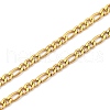 304 Stainless Steel Figaro Chains Necklaces NJEW-JN02976-02-2