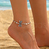 Dragonfly Alloy Link Chain Anklets for Women FS-WG88D05-01-2