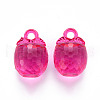 Autumn Theme Transparent Acrylic Pendants TACR-T024-04B-906-2