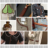 15 Yards Imitation Leather Braided Lace Ribbon WL-WH0003-02D-6