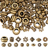 SOFPLATE 300Pcs 15 Styles Tibetan Style Alloy Beads Set FIND-SP0002-16D-1