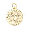 Brass Pendants KK-D357-42G-1