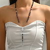 Vintage Dyed Natural Agate Rosary Bead Necklaces TK9602-3