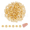 Unicraftale 200Pcs Brass Spacer Beads KK-UN0002-57-1