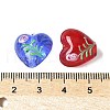 Handmade Transparent Lampwork Beads BLOW-D300-07A-4