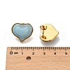 304 Stainless Steel Plastic Stud Earrings EJEW-P316-15G-2