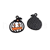 Halloween Theme Alloy Enamel Pendants HAWE-PW0001-081K-1