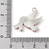 Breast Cancer Pink Awareness Ribbon Theme Alloy Enamel Pendants ENAM-C026-01B-S-3