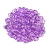 Frosted Baking Painted Glass Beads DGLA-N005-8mm-06-2