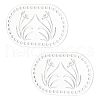 Acrylic Basket Bottoms DIY-WH0184-18-1